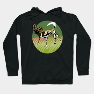 African Wild dog Hoodie